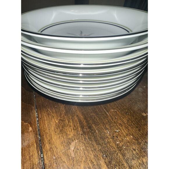 Set of 8 Vintage Noritake China Kent Pattern #5422 5.5” Fruit or Dessert Bowls - Picture 7 of 8